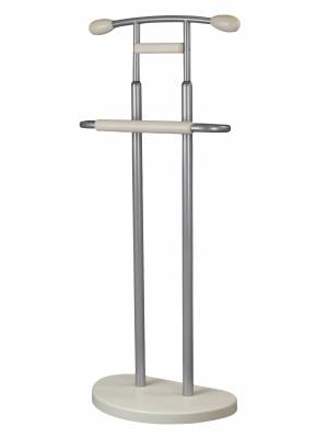 Вешалка костюмная ГАЛАНТ 333 металлик/слоновая кость