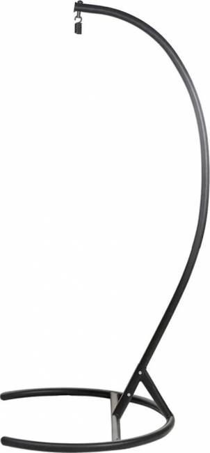 Стойка для одноместного подвесного кресла черная (Дуга+Основание)