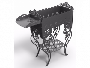 Мангал резной "Ажурный"