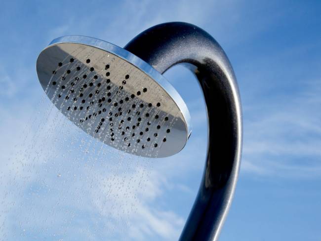 Душ уличный Funny Yin T 325 антрацит 170х170х2320 мм