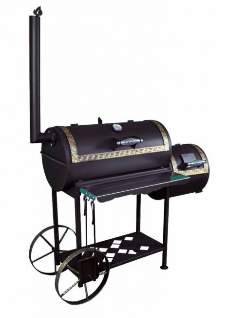 Гриль с коптильней "Паровоз" XL Гриль с коптильней "Паровоз" XL