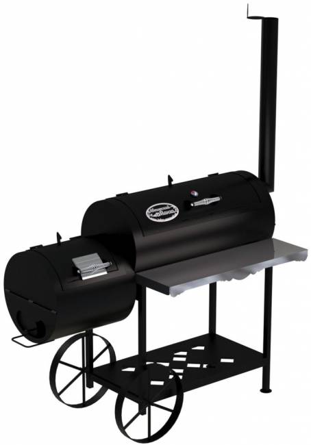 Гриль с коптильней "Паровоз" XL Гриль с коптильней "Паровоз" XL