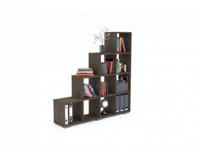 Стеллаж Стильный С-2 венге темный