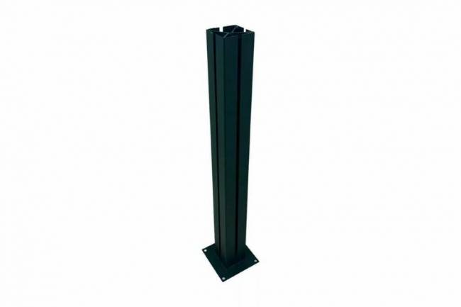 Стакан-опора столба 100*100*960мм NauticPrime, металл