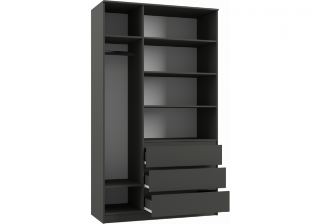 Мадера ШМ 1200 ЛДСП графит