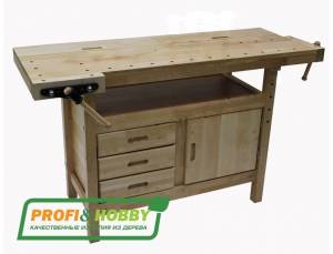 Верстак деревянный Профессиональный бук