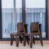 4 стула JULY коричневые