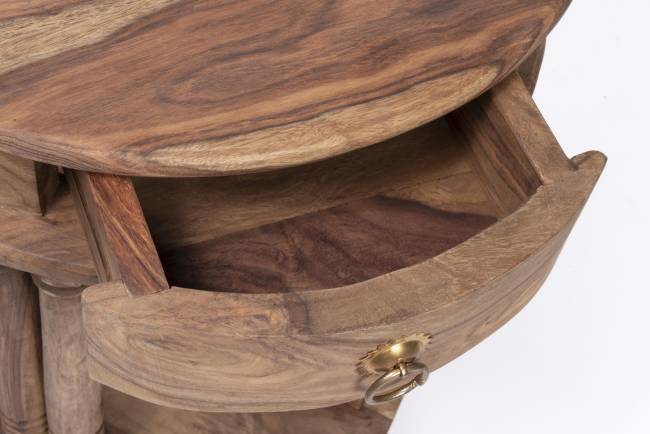 Бар Бомбей-1769 массив палисандра, Д45х76,5см, натуральный тонированный Natural tinted (натуральный тонированный) палисандр