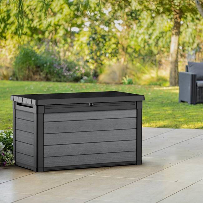 Сундук Кортина (Cortina box 380L) 380л, графит