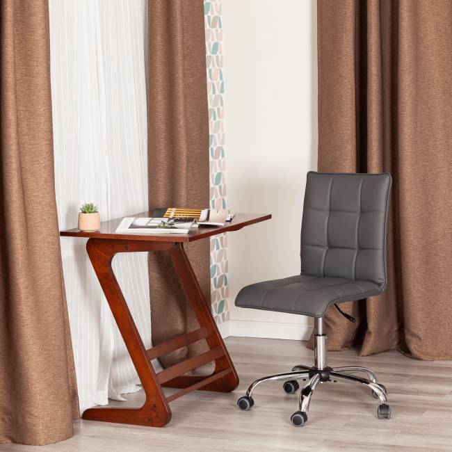 Кресло Зеро/Zero кож/зам, металлик, 36 металлик кож/зам