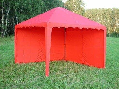 Шатер Митек 3х3 м без стенок (2 места) Шатер Митек 3х3 м без стенок (2 места)