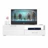 Тумба под ТВ Ларго 1,4 цвет белый/белый глянец