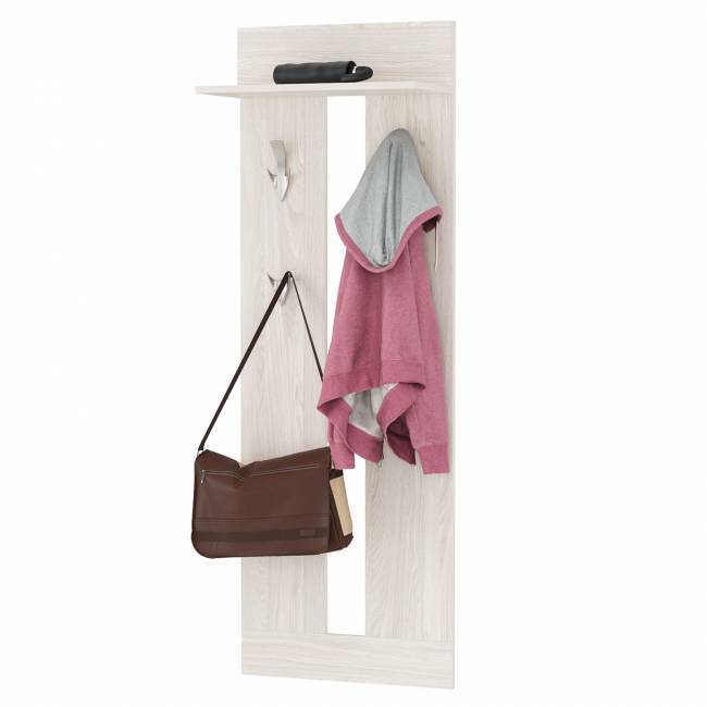 Тумба с вешалкой Ника цвет ясень анкор светлый