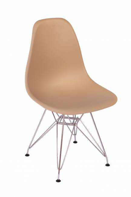 Дизайнерский стул Сильва зеленый, основание черный металл