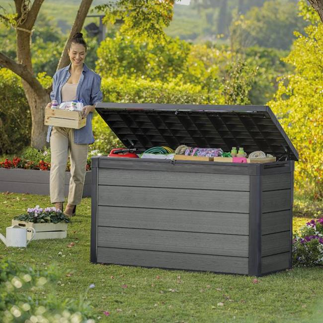 Сундук Кортина (Cortina box 757L) 757л, графит Сундук Кортина (Cortina box 757L) 757л, графит