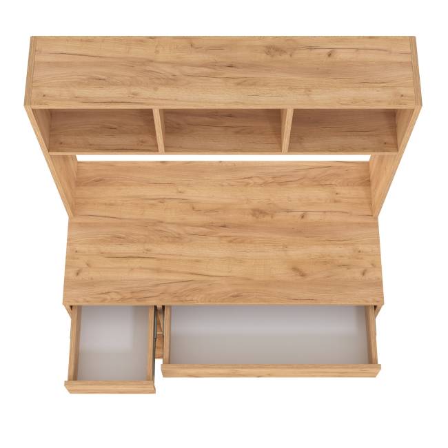 Стол компьютерный Комфорт 12.77F цвет дуб крафт золотой