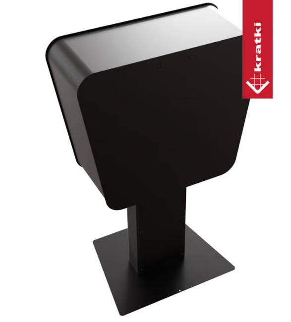 Биокамин напольный Kratki Prismo TUV