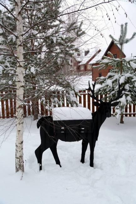 Мангал разборный "Олень", ST3, 3мм