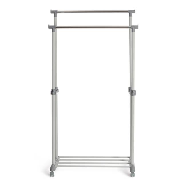 Вешалка Джет/Jet металл, пластик, 86х44х166см, темно-серый/светло-серый/хром темно-серый/светло-серый/хром металл, пластик