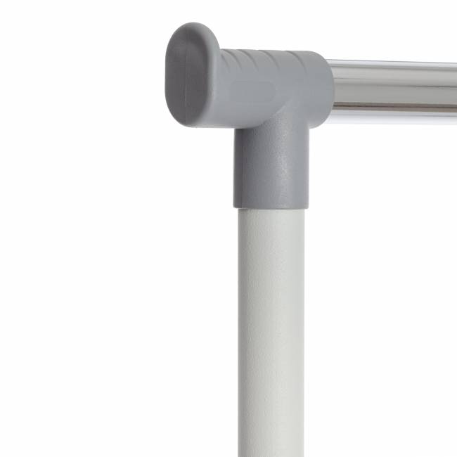 Вешалка Джет/Jet металл, пластик, 86х44х166см, темно-серый/светло-серый/хром темно-серый/светло-серый/хром металл, пластик