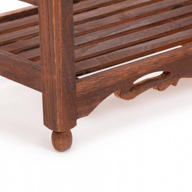 Обувница с 2-я ящиками Secret De Maison AZUR ( mod. TT-BH004), орех