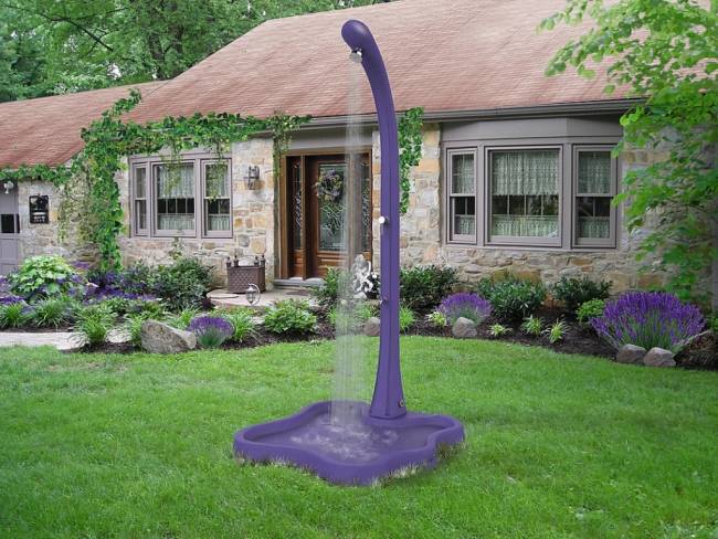 Душ солнечный Happy One F 120 фиолетовый 165х225х2100 мм