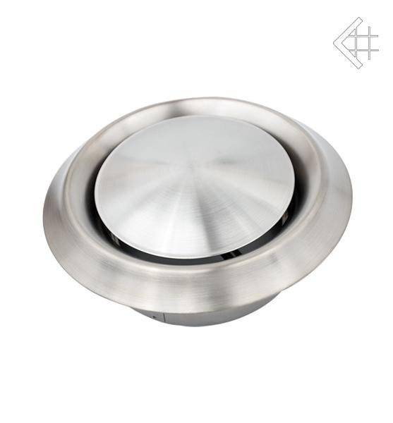 Анемостат стальной д.125