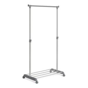 Вешалка Одент/Odent металл, пластик, 86х44х166см, темно-серый/светло-серый/хром темно-серый/светло-серый/хром металл, пластик