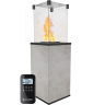 Нагреватель газовый PATIO/G31/37MBAR/Q/O/G - OXIDE GRIGIO, пульт