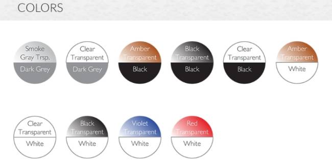 Стул пластиковый Miss Bibi белый, янтарный 420х500х850 мм Стул пластиковый Miss Bibi белый, янтарный 420х500х850 мм