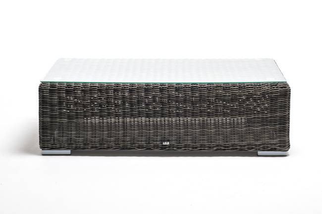 "Боно" лаунж-зона из искусственного ротанга, цвет графит