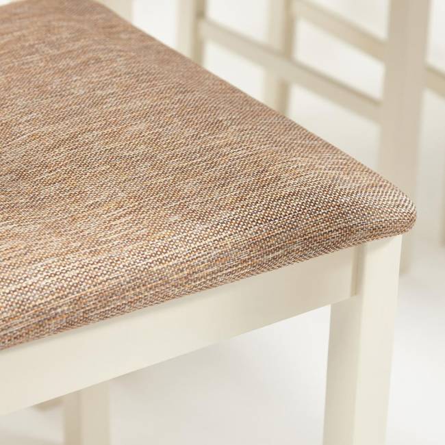 Обеденный комплект Хадсон/Hudson (стол + 4 стула) дерево гевея/МДФ, стол: 110х70х75см/стул: 44х42х89см, слоновая кость, ткань кор.-зол ivory white (слоновая кость) дерево гевея/мдф Обеденный комплект Хадсон/Hudson (стол + 4 стула) дерево гевея/МДФ, стол: 110х70х75см/стул: 44х42х89см, слоновая кость, ткань кор.-зол ivory white (слоновая кость) дерево гевея/мдф