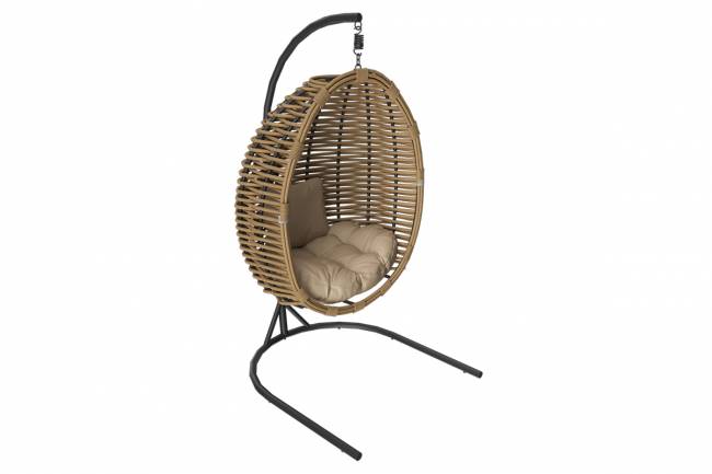MOKKA МАЙОРКА / MAJORCA подвесное кресло, цвет соломенный