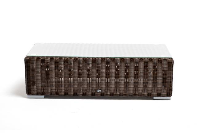 "Боно" лаунж-зона из искусственного ротанга, цвет коричневый
