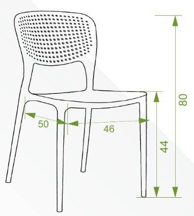 Стул Тиро белый