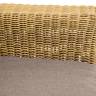 "Боно" лаунж-зона из искусственного ротанга, цвет соломенный