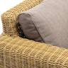 "Боно" лаунж-зона из искусственного ротанга, цвет соломенный