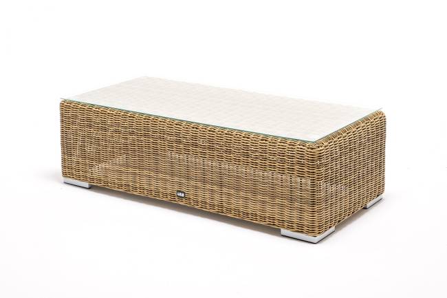 "Боно" лаунж-зона из искусственного ротанга, цвет соломенный