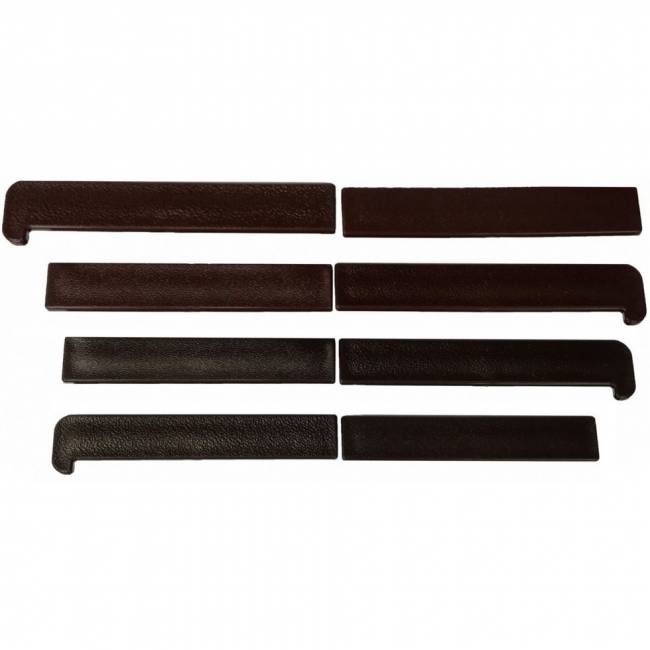 Заглушки для пустотелых ступеней DECKRON, 27*320 мм, венге