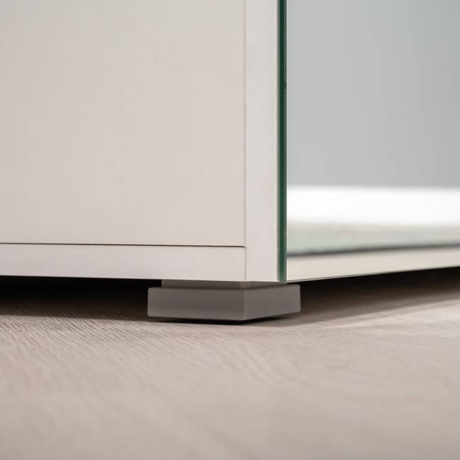 Большая прихожая Октава № 27 цвет белый шагрень/дуб крафт золотой