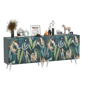 Два комода Либера цвет пасифай/белый