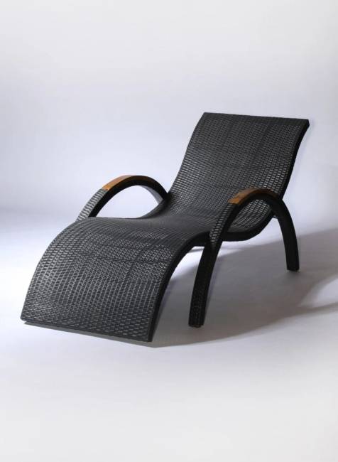 Шезлонг плетеный из ротанга Costa