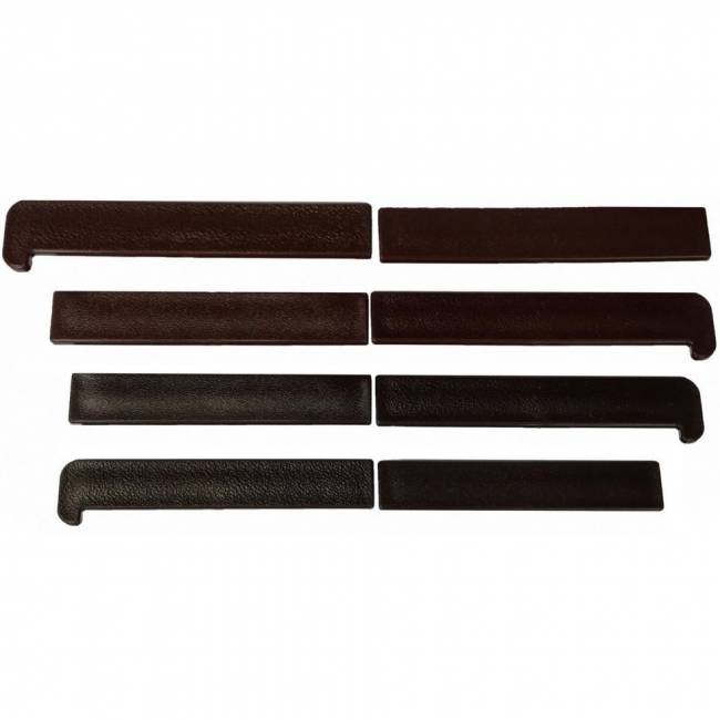 Заглушки для пустотелых ступеней DECKRON, 27*320 мм, коричневый