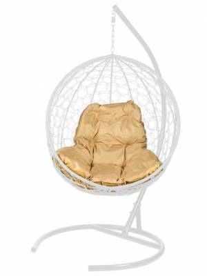 Подушка для двухместного подвесного кресла, бежевая