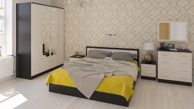 Комод Фиеста цвет венге/дуб лоредо