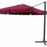 Зонт от солнца квадратный на боковой опоре 3,0 м (Бордо)