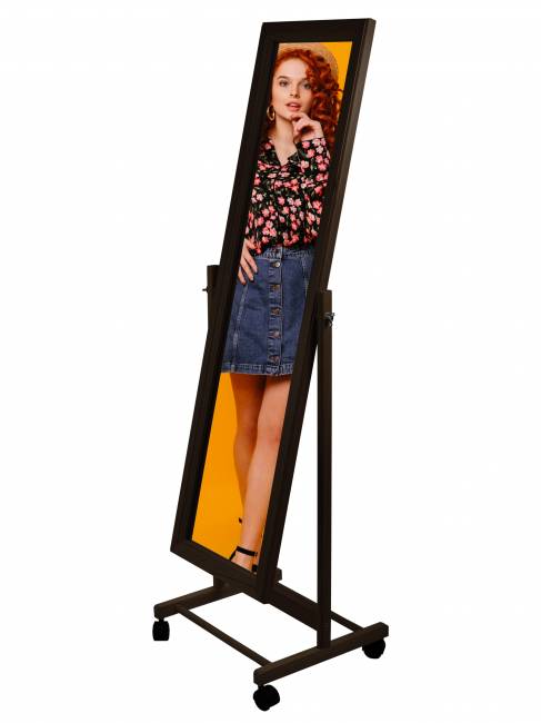 Зеркало напольное BeautyStyle 27 венге 135 см х 42,5 см