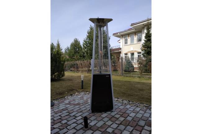 Инфракрасный газовый обогреватель Ställeh Pyramid X3 Black