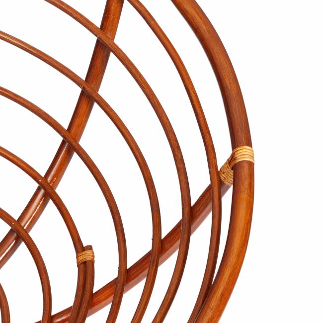 Кресло-качалка Папасан/Papasan (W 23/01 B) /без подушки/ 115х78х104см, пекан орех Pecan (орех)