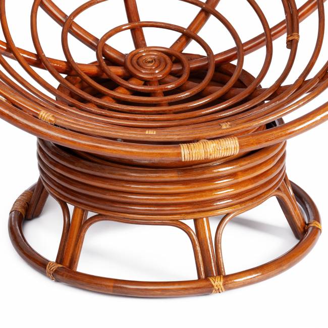 Кресло-качалка Папасан/Papasan (W 23/01 B) /без подушки/ 115х78х104см, пекан орех Pecan (орех)